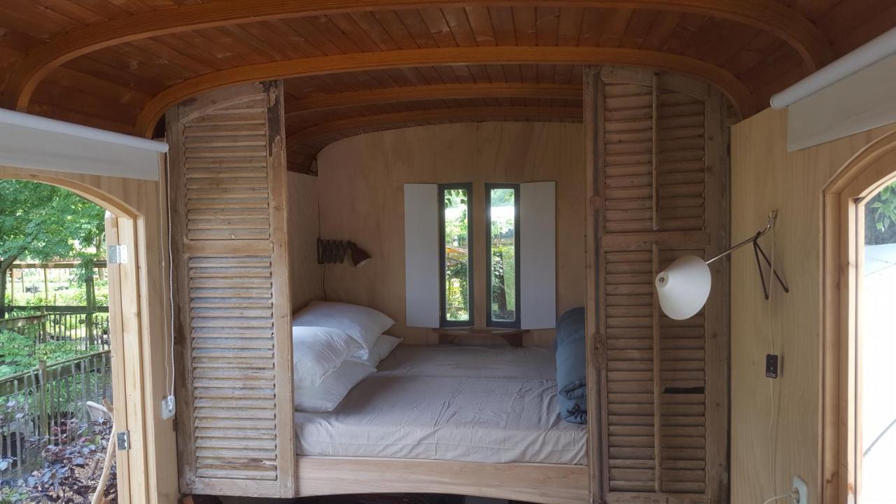 זאלטבומל Pipowagen Overnachting Het Houten Huis מראה חיצוני תמונה