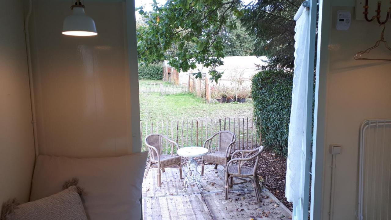 זאלטבומל Pipowagen Overnachting Het Houten Huis מראה חיצוני תמונה