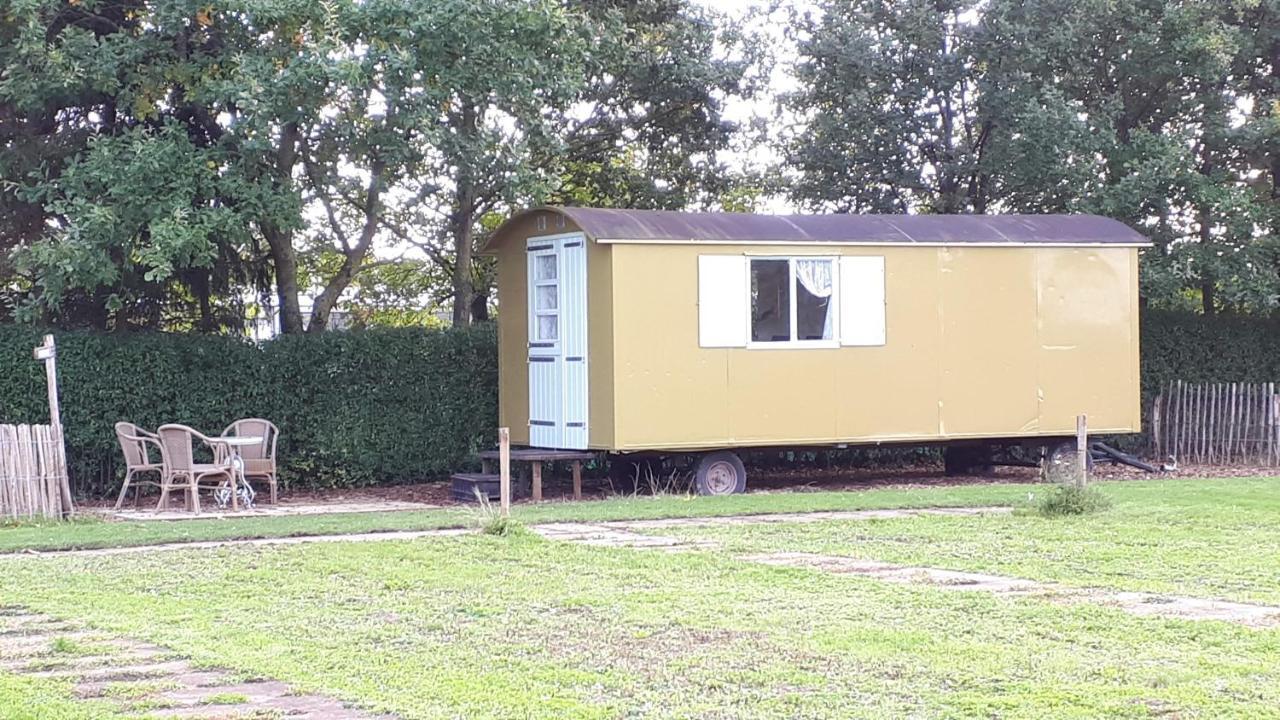 זאלטבומל Pipowagen Overnachting Het Houten Huis מראה חיצוני תמונה